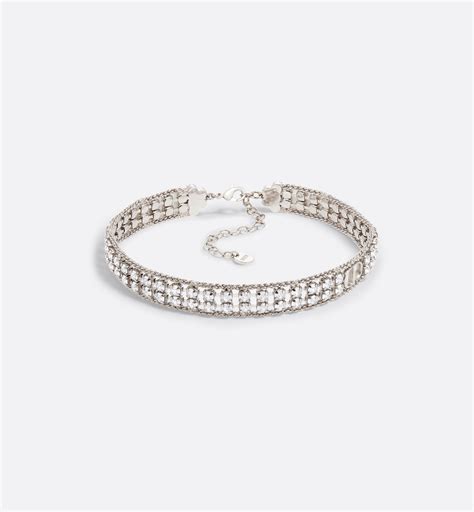 Dior Sparkle Choker Palladium